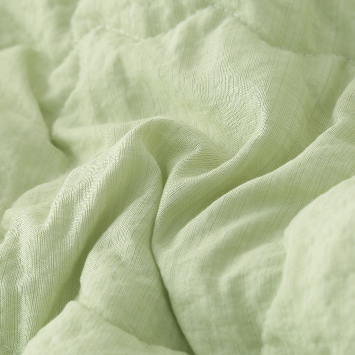 91家纺网 家纺一手货源 找家纺 被多多被业 2026新款皱皱纱夏被夏凉被空调被 清风花影