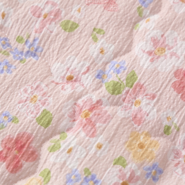 91家纺网 家纺一手货源 找家纺 被多多被业 2026新款皱皱纱夏被夏凉被空调被 少女日记