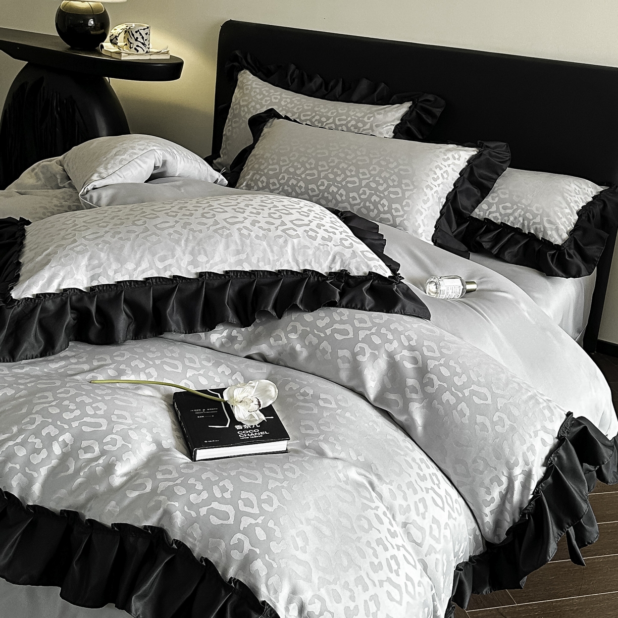 91家纺网 家纺一手货源 找家纺 （总）ab家纺 2026新款真丝提花四件套