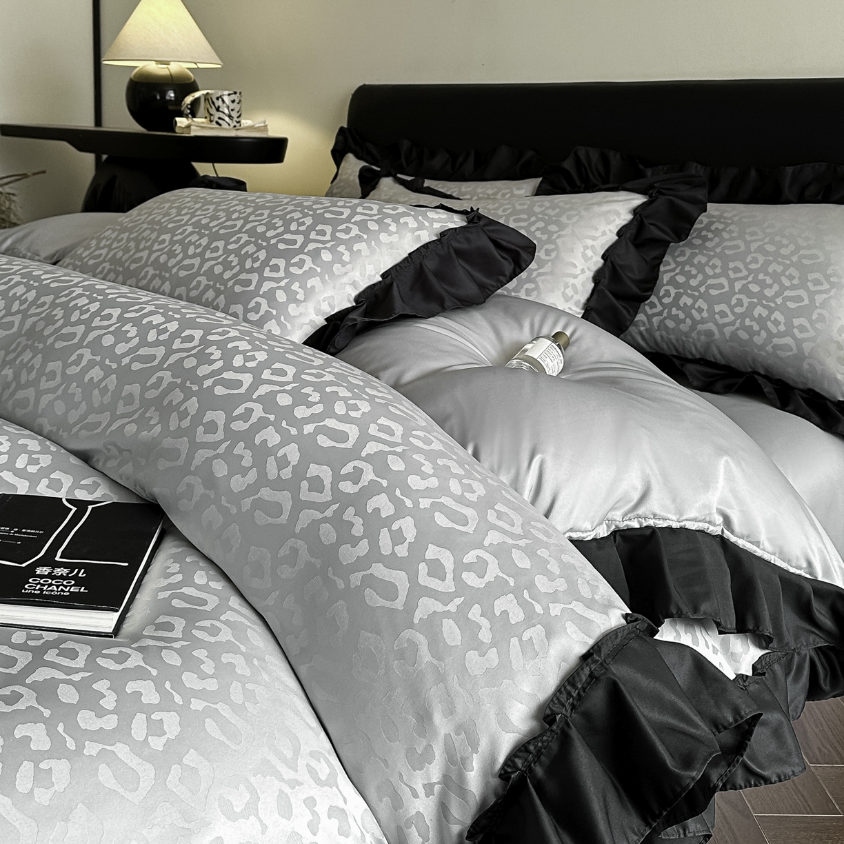 91家纺网 家纺一手货源 找家纺 （总）ab家纺 2026新款真丝提花四件套