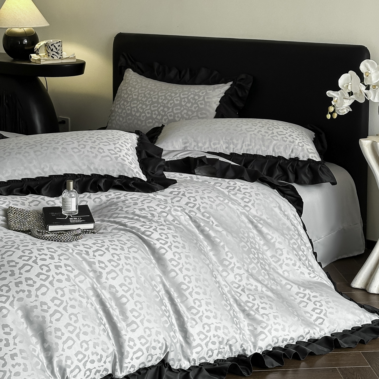 91家纺网 家纺一手货源 找家纺 （总）ab家纺 2026新款真丝提花四件套