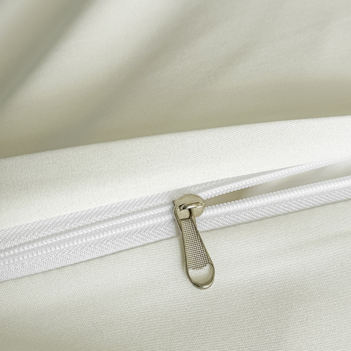 91家纺网 家纺一手货源 找家纺 ab家纺 2026新款真丝提花四件套 奶油白