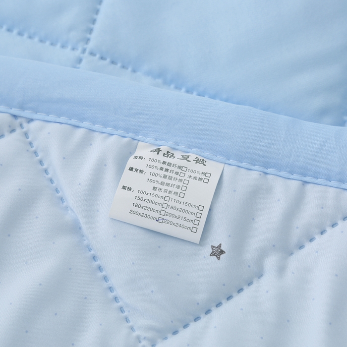 91家纺网 家纺一手货源 找家纺 被多多被业 2026新款棉小柔夏被空调被夏凉被 口口蘑