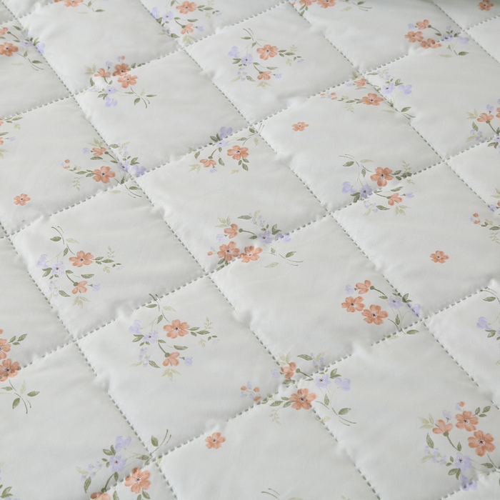 91家纺网 家纺一手货源 找家纺 被多多被业 2026新款棉小柔夏被空调被夏凉被 千寻花语