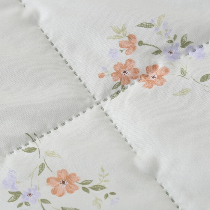 91家纺网 家纺一手货源 找家纺 被多多被业 2026新款棉小柔夏被空调被夏凉被 千寻花语