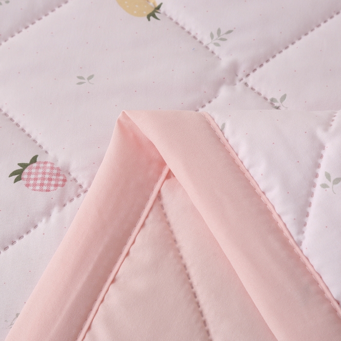 91家纺网 家纺一手货源 找家纺 被多多被业 2026新款棉小柔夏被空调被夏凉被 水果乐园