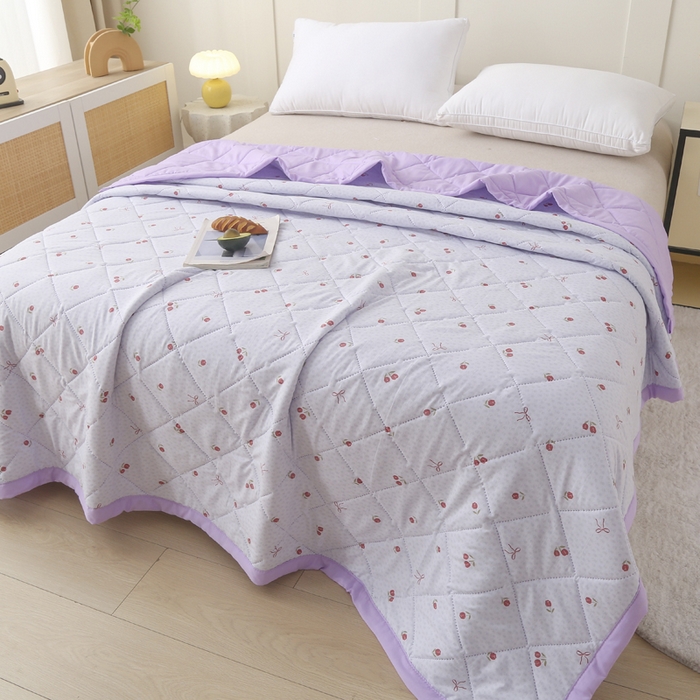 被多多被业 2026新款棉小柔夏被空调被夏凉被 甜蜜蜜