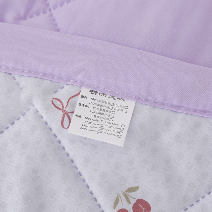 91家纺网 家纺一手货源 找家纺 被多多被业 2026新款棉小柔夏被空调被夏凉被 甜蜜蜜