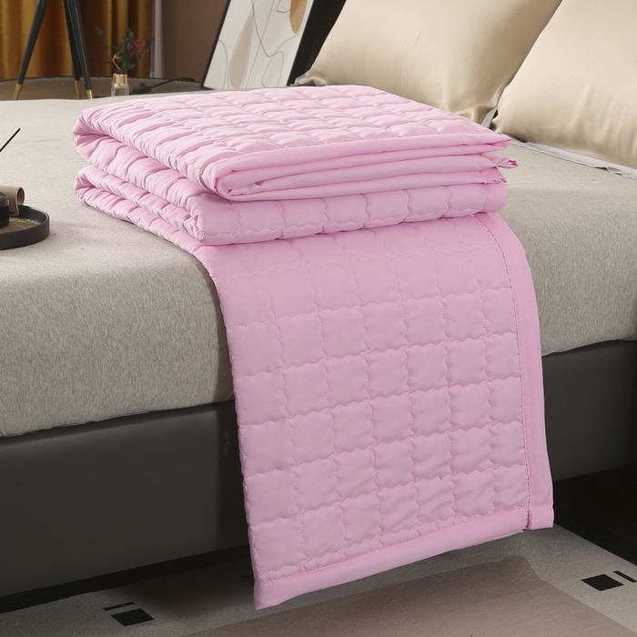 91家纺网 家纺一手货源 找家纺 （总）被多多被业 2026新款纯色绗绣夏被夏凉被空调被