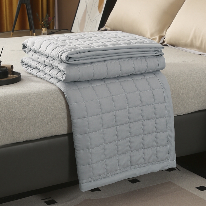 91家纺网 家纺一手货源 找家纺 （总）被多多被业 2026新款纯色绗绣夏被夏凉被空调被