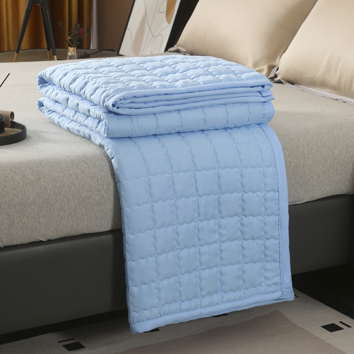 91家纺网 家纺一手货源 找家纺 （总）被多多被业 2026新款纯色绗绣夏被夏凉被空调被