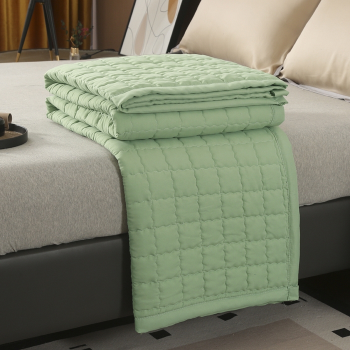 91家纺网 家纺一手货源 找家纺 （总）被多多被业 2026新款纯色绗绣夏被夏凉被空调被