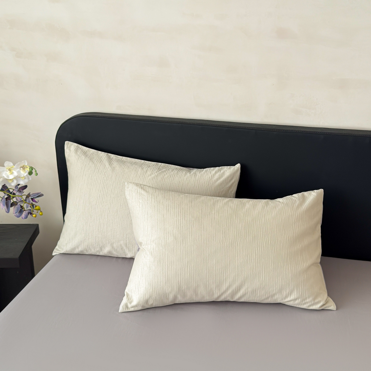 91家纺网 家纺一手货源 找家纺 雅萱家纺 2026新款60支提花全棉四件套 流星米