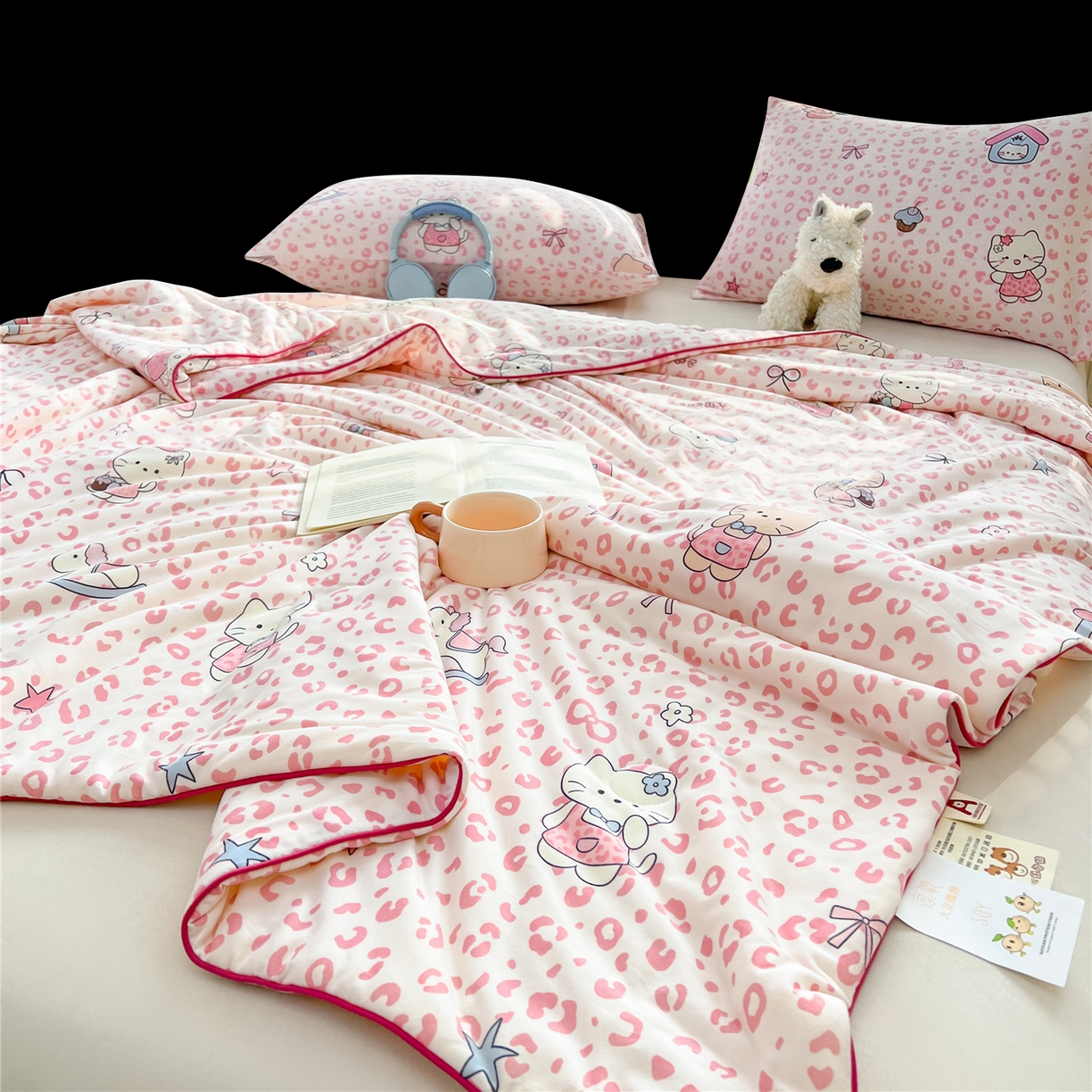 91家纺网 家纺一手货源 找家纺 （总）优被业 2026新款A类牛奶丝针织棉软糯凉感大豆夏被空调被夏凉被(20%大豆国标包检测）