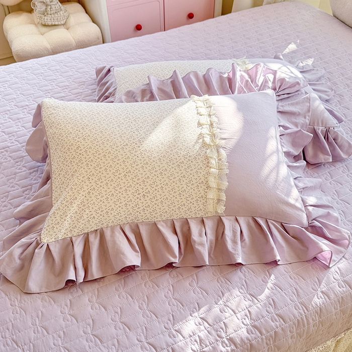 91家纺网 家纺一手货源 找家纺 （总）苏米娜家纺SUMINA 2026春夏新款超柔云朵棉床盖款四件套-花甜梦系列