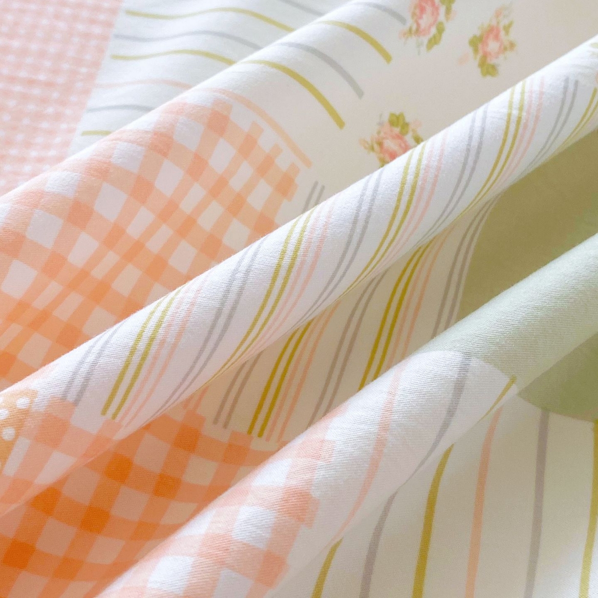 91家纺网 家纺一手货源 找家纺 悦织湾家纺 2026新款斜纹加厚水洗棉超细斜（加厚）床单单床单床单单件 床单-半亩花田