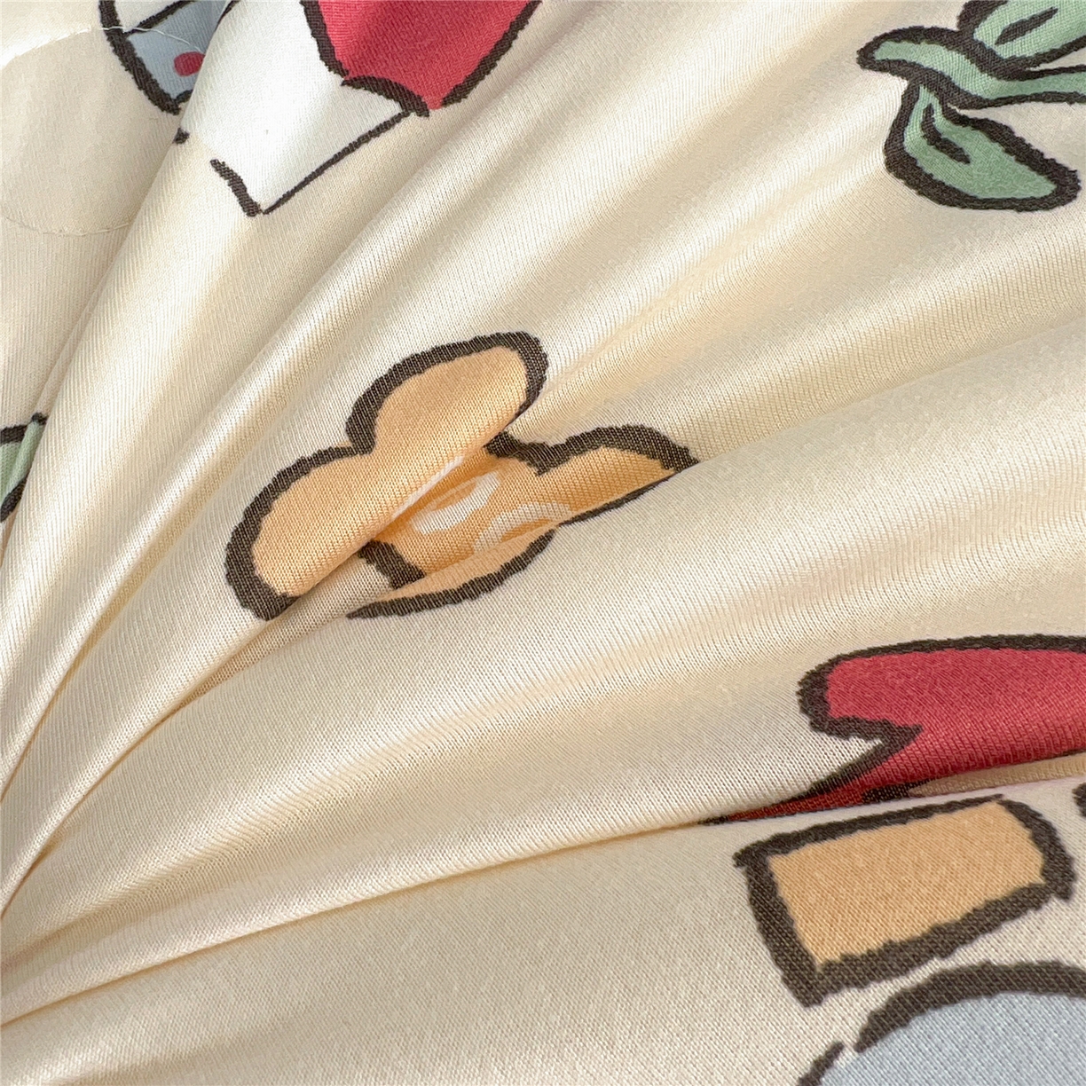 91家纺网 家纺一手货源 找家纺 优被业 2026新款A类牛奶丝针织棉软糯凉感大豆夏被空调被夏凉被(20%大豆国标包检测） 萌宠