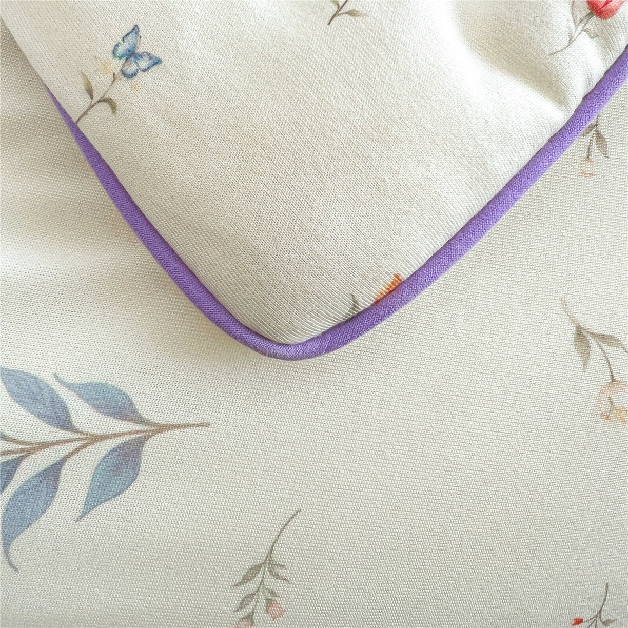 91家纺网 家纺一手货源 找家纺 优被业 2026新款A类牛奶丝针织棉软糯凉感大豆夏被空调被夏凉被(20%大豆国标包检测） 梦蝶