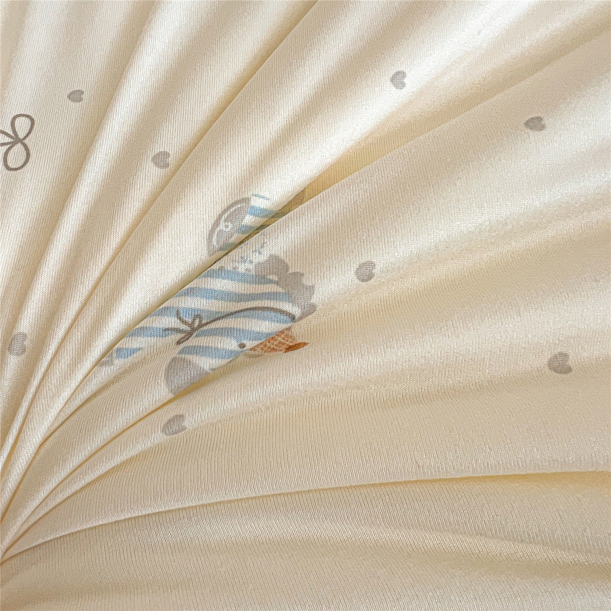 91家纺网 家纺一手货源 找家纺 优被业 2026新款A类牛奶丝针织棉软糯凉感大豆夏被空调被夏凉被(20%大豆国标包检测） 千禧马