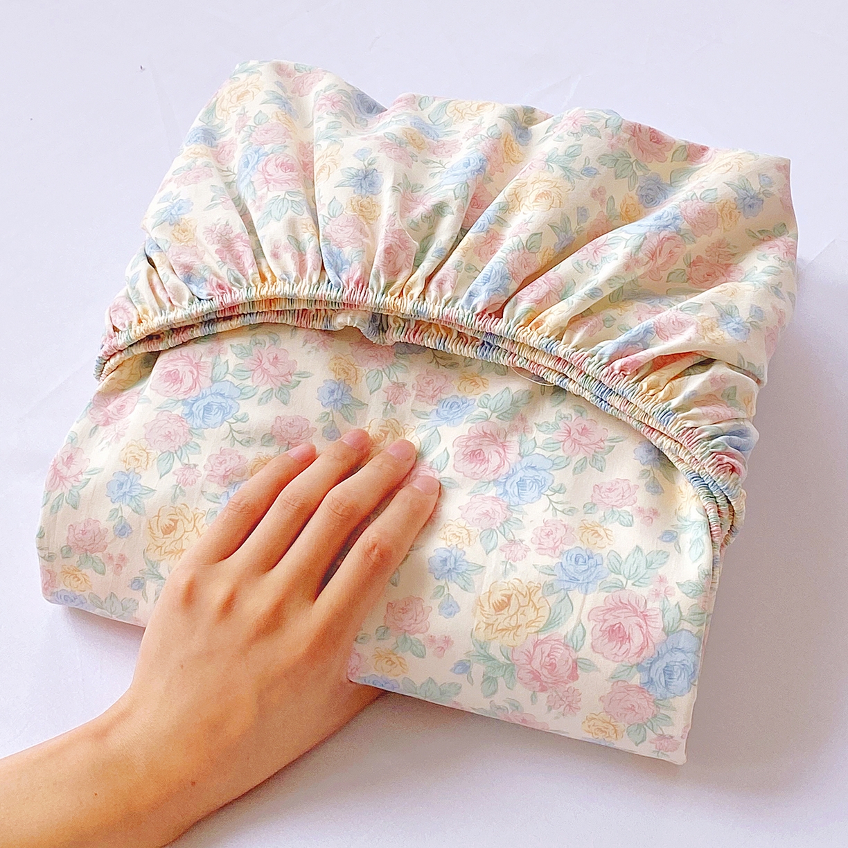 91家纺网 家纺一手货源 找家纺 悦织湾家纺 2026新款斜纹加厚水洗棉超细斜（加厚）床笠单床笠床笠单件-席梦思保护套 床笠-半岛红茶