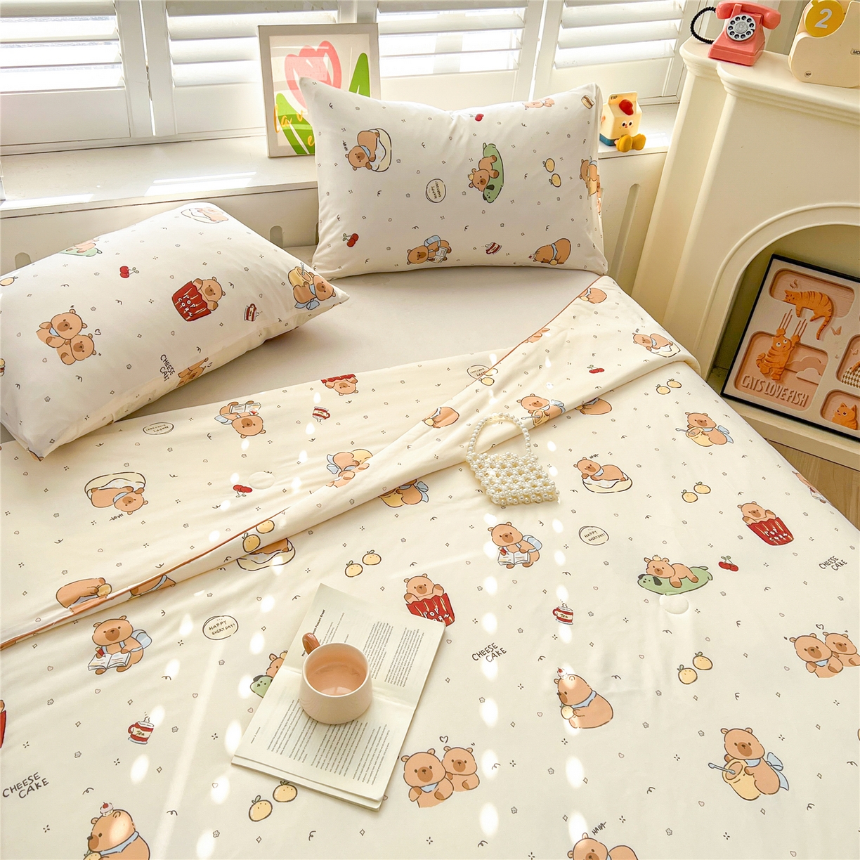 91家纺网 家纺一手货源 找家纺 优被业 2026新款A类牛奶丝针织棉软糯凉感大豆夏被空调被夏凉被(20%大豆国标包检测） 小卡皮