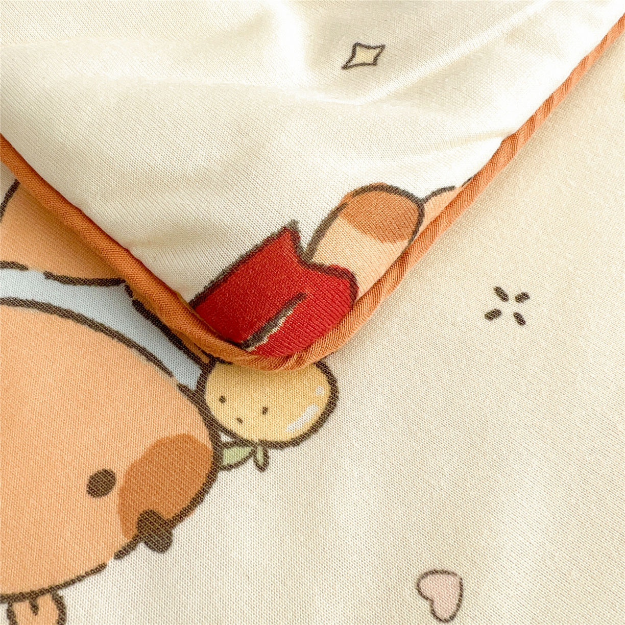 91家纺网 家纺一手货源 找家纺 优被业 2026新款A类牛奶丝针织棉软糯凉感大豆夏被空调被夏凉被(20%大豆国标包检测） 小卡皮