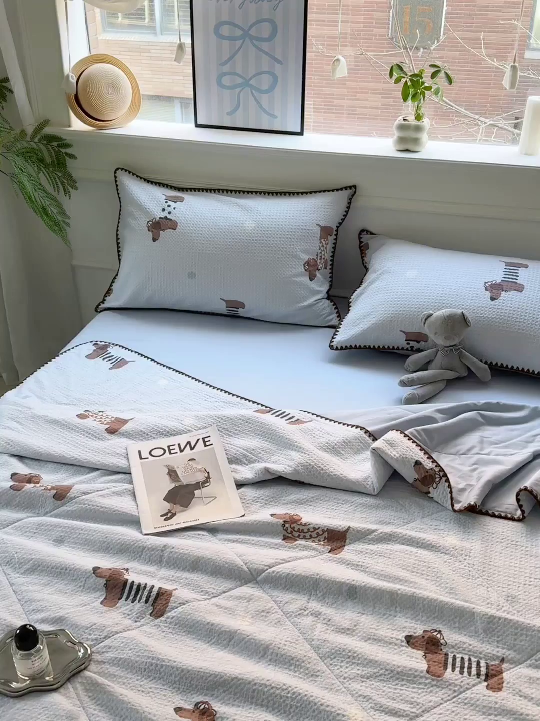 91家纺网 家纺一手货源 找家纺 雯雨家纺 2026新款里外全棉华夫格三角针夏被 瑞乐兰