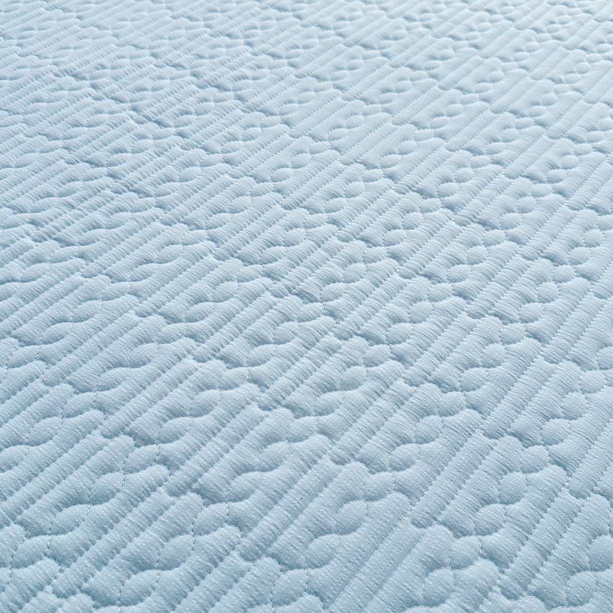 91家纺网 家纺一手货源 找家纺 眠势力 2026新款皱皱纱床裙款床笠双层纱床裙床笠二合一床罩单件-绮梦系列 绮梦-晴空兰