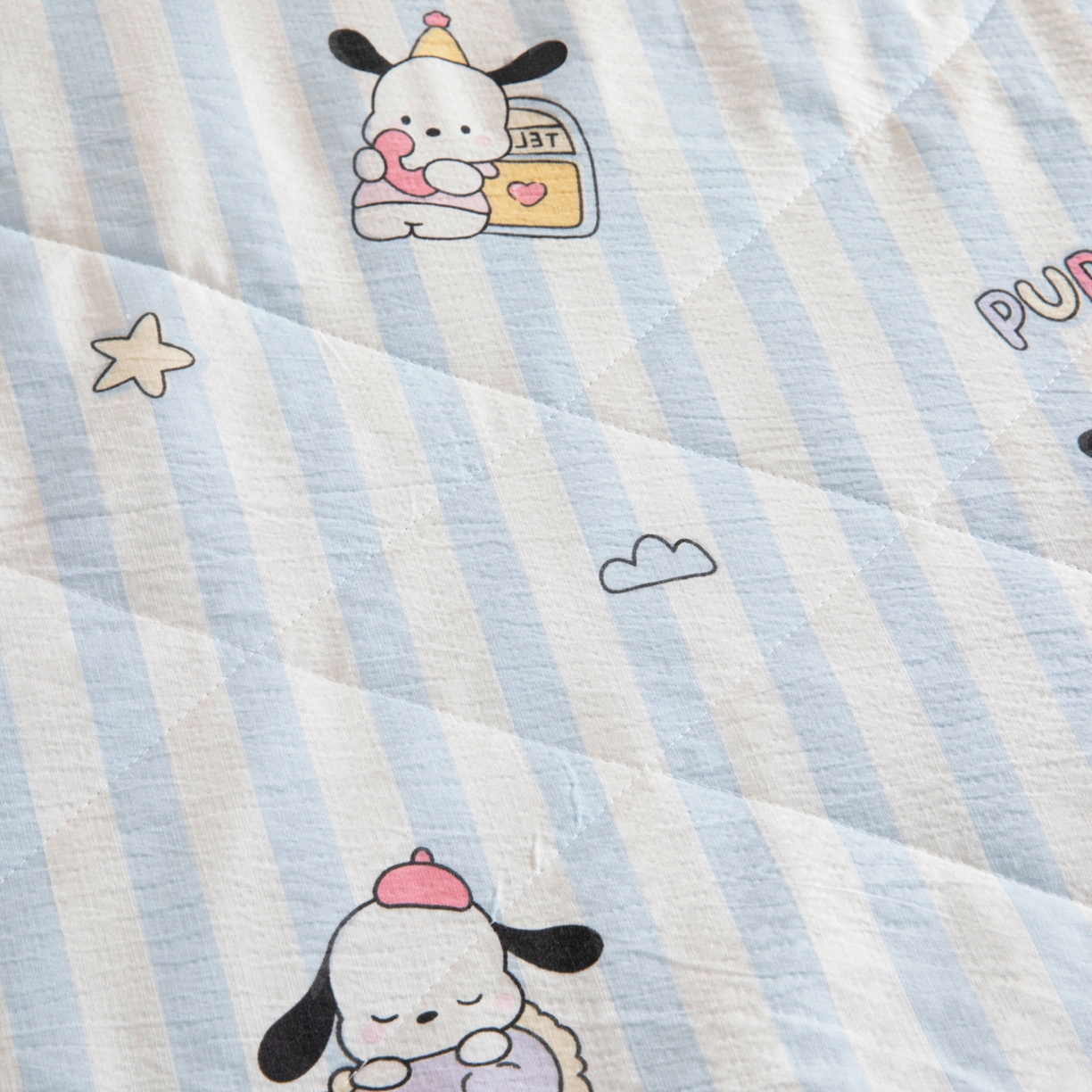 91家纺网 家纺一手货源 找家纺 御棉坊 2026新款A类柔肤棉儿童夏被宝宝空调被幼儿园午睡夏凉被丝绵薄被子 快乐波比