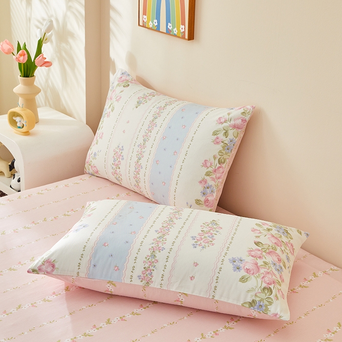 91家纺网 家纺一手货源 找家纺 海洋家纺 2026新款A类里外全棉印花夏被四件套 巴黎之约