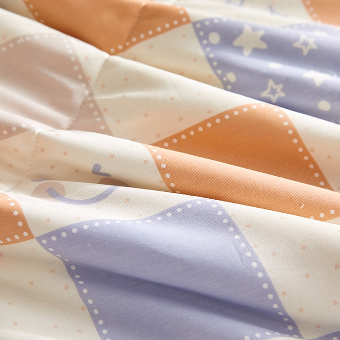 91家纺网 家纺一手货源 找家纺 海洋家纺 2026新款A类里外全棉印花夏被四件套 格瑞斯