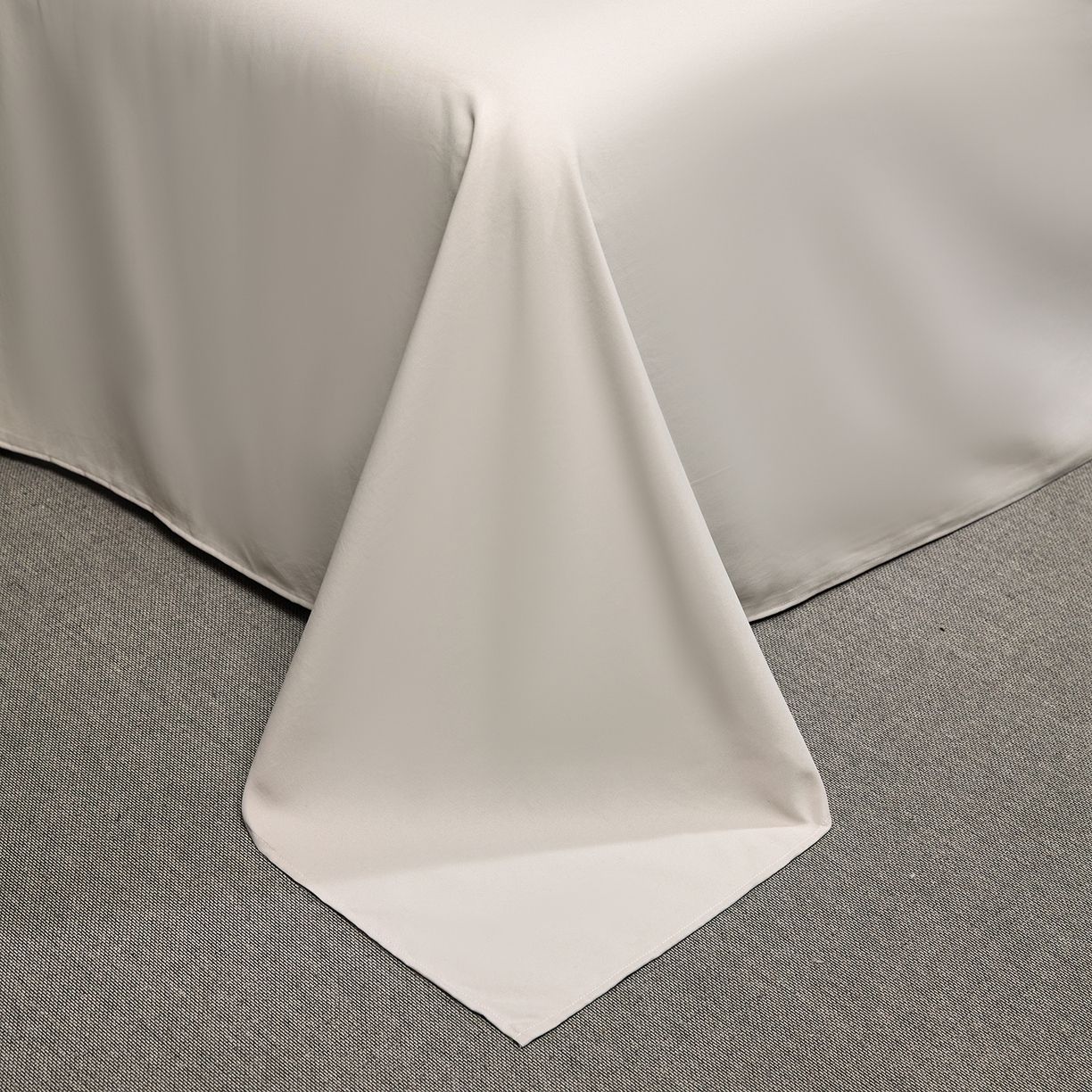 91家纺网 家纺一手货源 找家纺 绒世界 2026新款压线款金丝提花床单床笠四件套 金丝提花-奶光杏