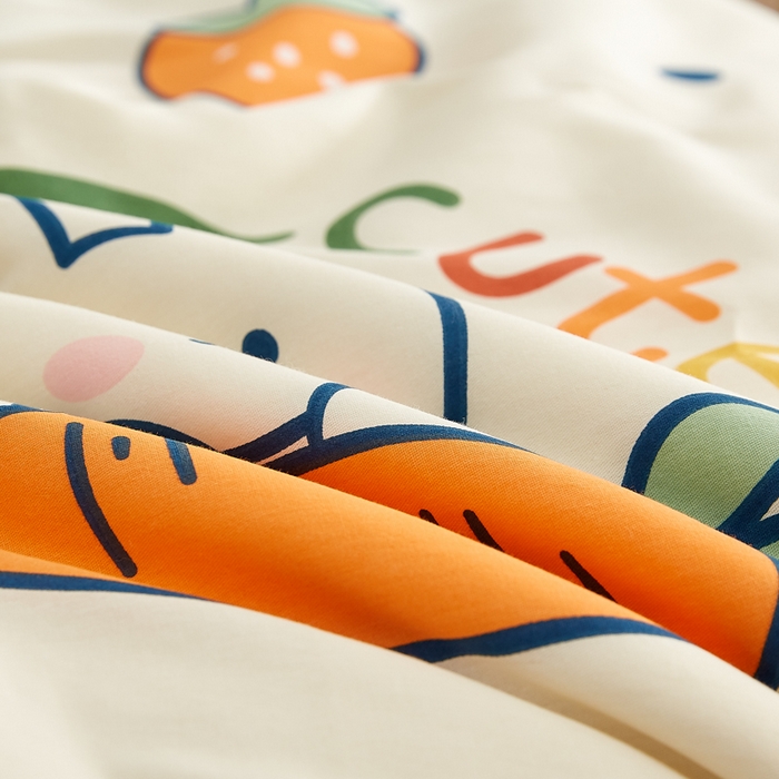 91家纺网 家纺一手货源 找家纺 海洋家纺 2026新款100%里外全棉夏被印花空调被夏凉被薄被子棉花夏被四件套 萝卜兔