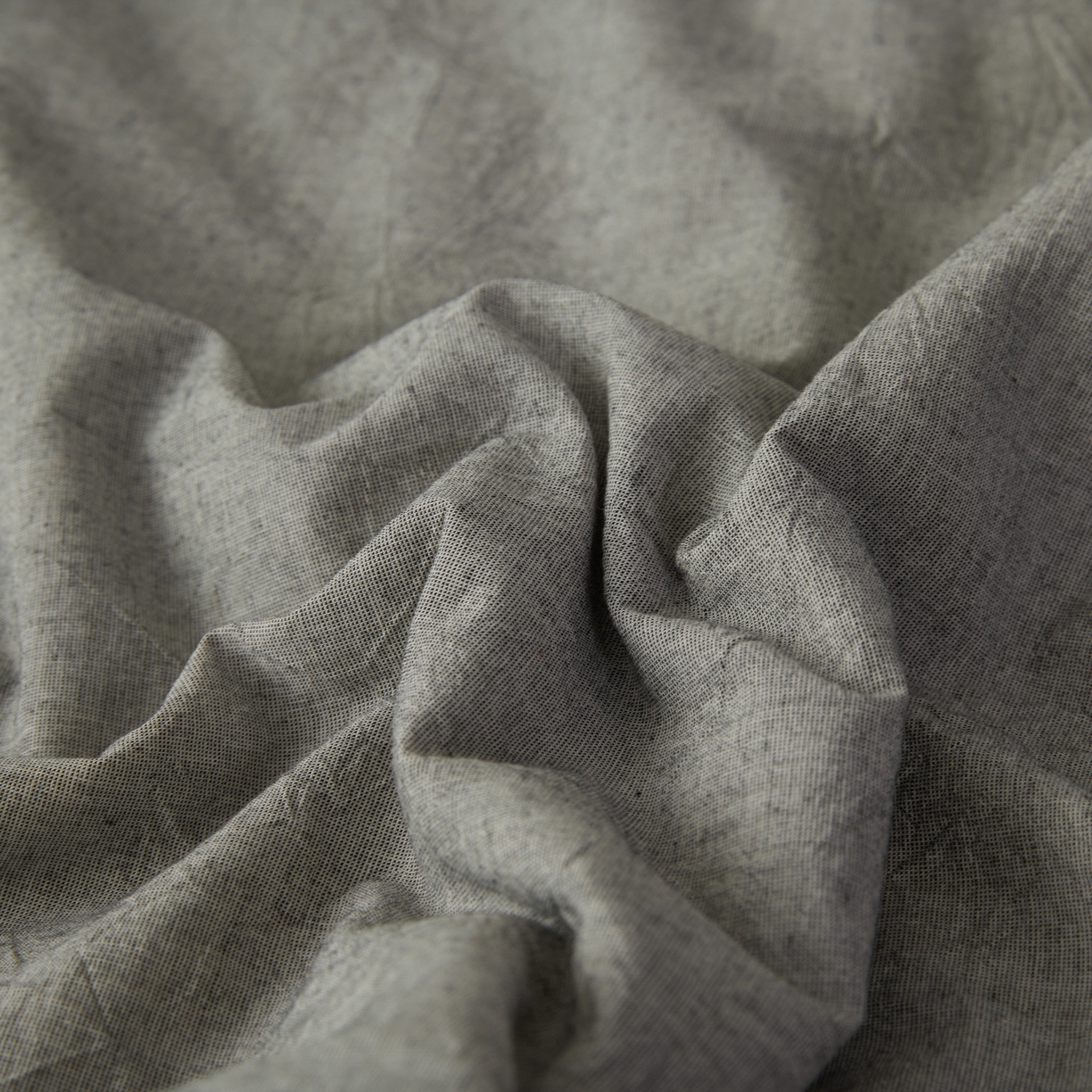 91家纺网 家纺一手货源 找家纺 尊妙被业 2026新款A类棉麻亚麻夏被大豆夏被四件套 棉麻 深灰