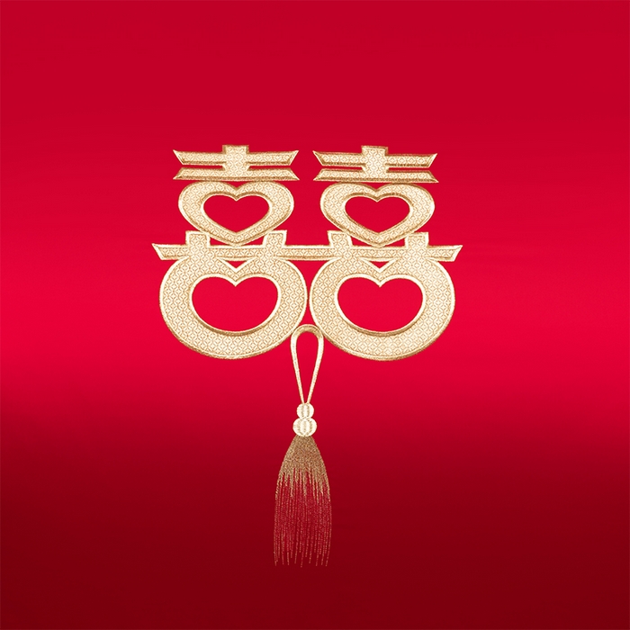 91家纺网 家纺一手货源 找家纺 富之雅婚庆 2026新款全棉刺绣长绒棉婚庆四件套多件套 家家有喜