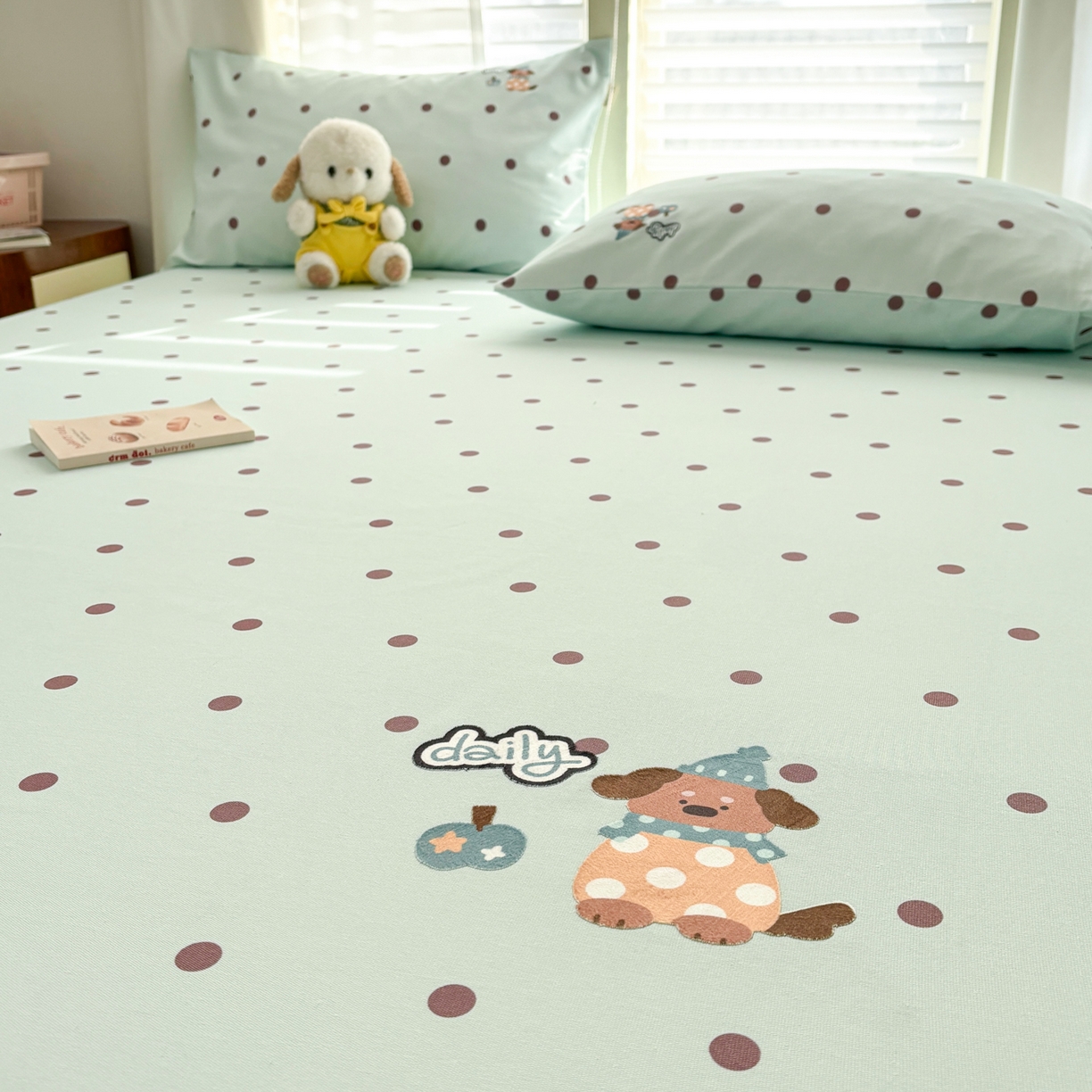 91家纺网 家纺一手货源 找家纺 卧趣家纺 2026新款全棉老粗布凉席席子床笠单件床笠单品单床笠绒布贴系列 心动汪