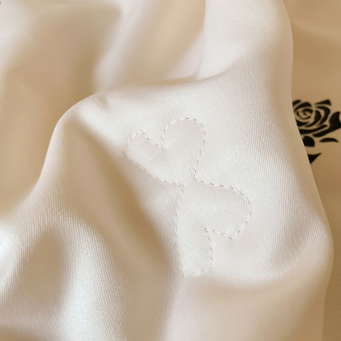 91家纺网 家纺一手货源 找家纺 丝印良品 2026新款水洗真丝冰丝美拉德风花边夏被四件套空调被夏凉被 夏被-玫瑰