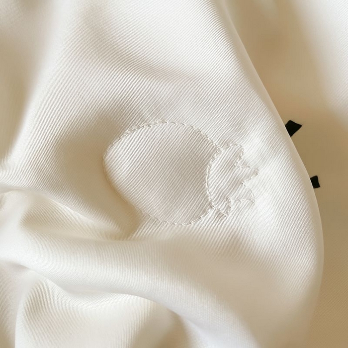 91家纺网 家纺一手货源 找家纺 丝印良品 2026新款水洗真丝冰丝美拉德风花边夏被四件套空调被夏凉被 夏被-蝴蝶结