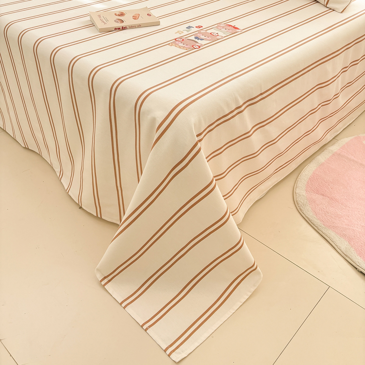 91家纺网 家纺一手货源 找家纺 （总）卧趣家纺 2026新款全棉老粗布凉席席子床单单件单品床单单床单绒布贴系列