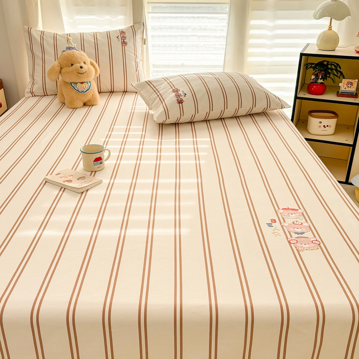 91家纺网 家纺一手货源 找家纺 （总）卧趣家纺 2026新款全棉老粗布凉席席子床单单件单品床单单床单绒布贴系列