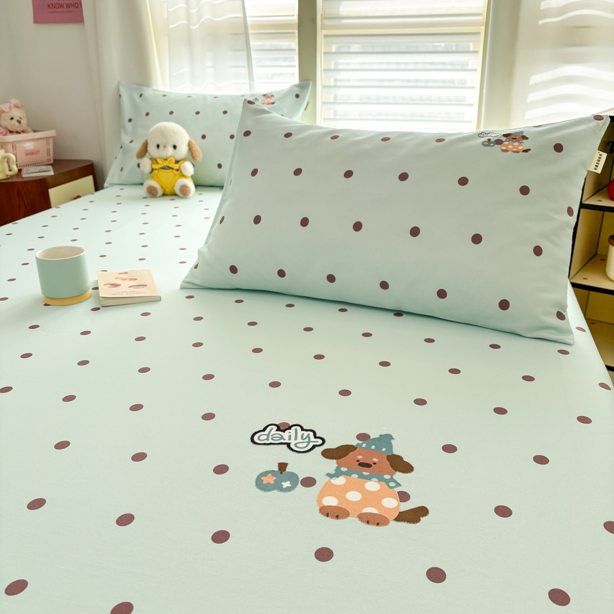 91家纺网 家纺一手货源 找家纺 卧趣家纺 2026新款全棉老粗布凉席席子床单单件单品床单单床单绒布贴系列 心动汪