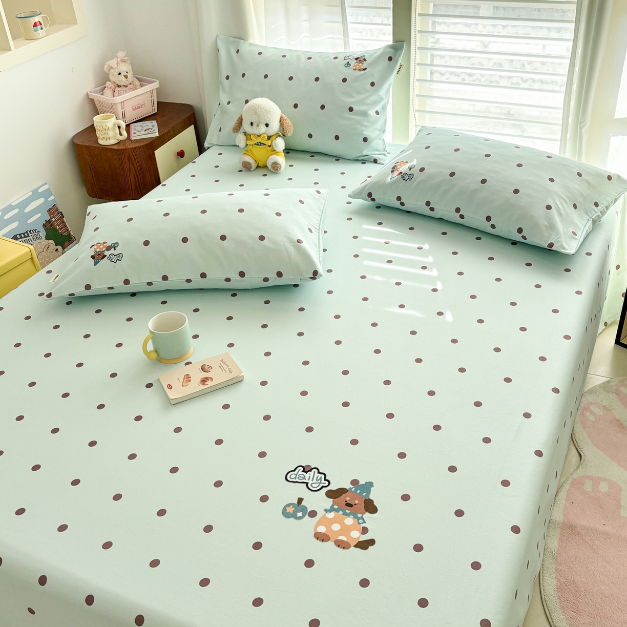 91家纺网 家纺一手货源 找家纺 卧趣家纺 2026新款全棉老粗布凉席席子床单单件单品床单单床单绒布贴系列 心动汪