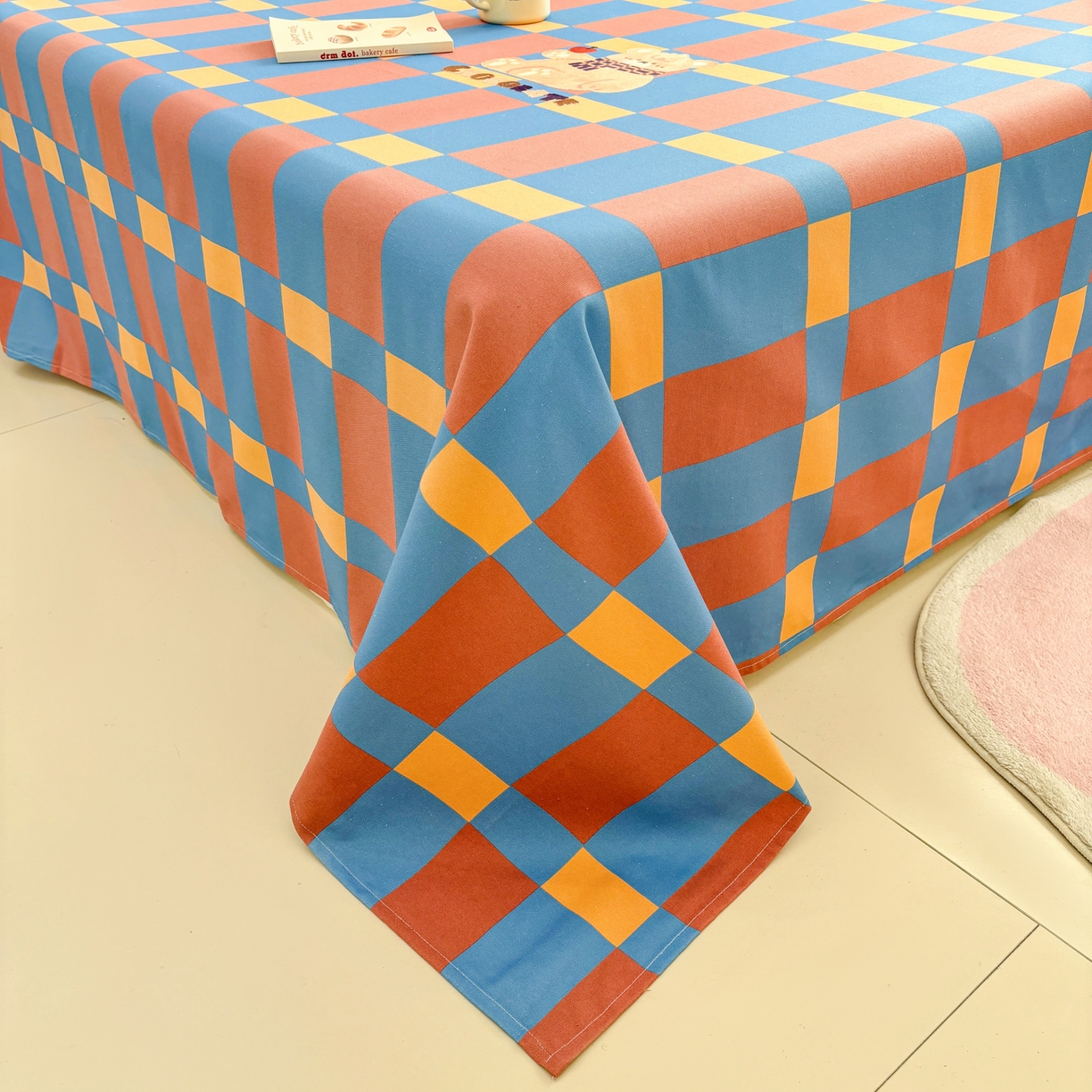 91家纺网 家纺一手货源 找家纺 卧趣家纺 2026新款全棉老粗布凉席席子床单单件单品床单单床单绒布贴系列 莓果熊