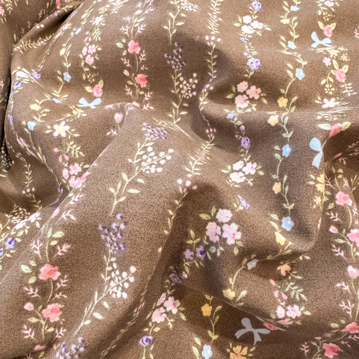 91家纺网 家纺一手货源 找家纺 大麦家纺 2026新款水洗古棉床盖印花四件套 春华