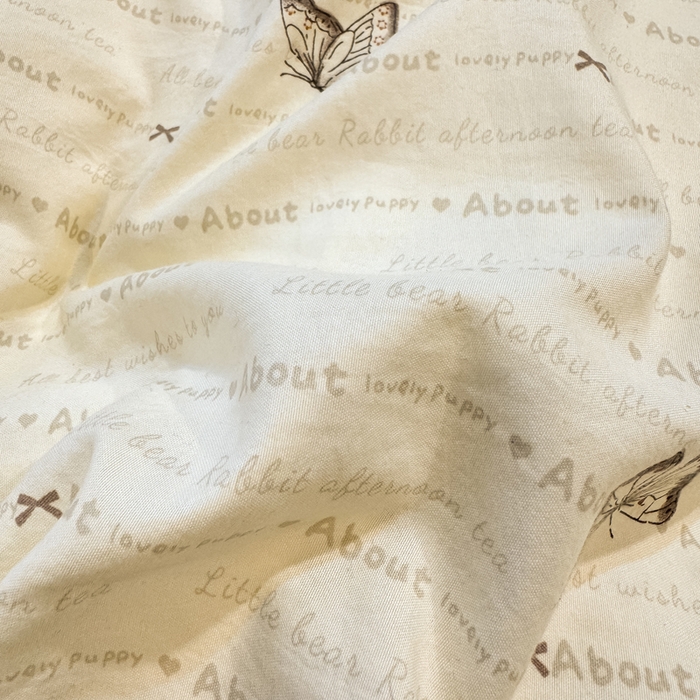 91家纺网 家纺一手货源 找家纺 大麦家纺 2026新款水洗古棉床盖印花四件套 黑蝴蝶