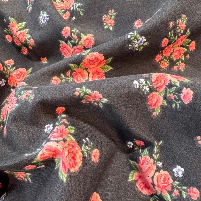 91家纺网 家纺一手货源 找家纺 大麦家纺 2026新款水洗古棉床盖印花四件套 花季