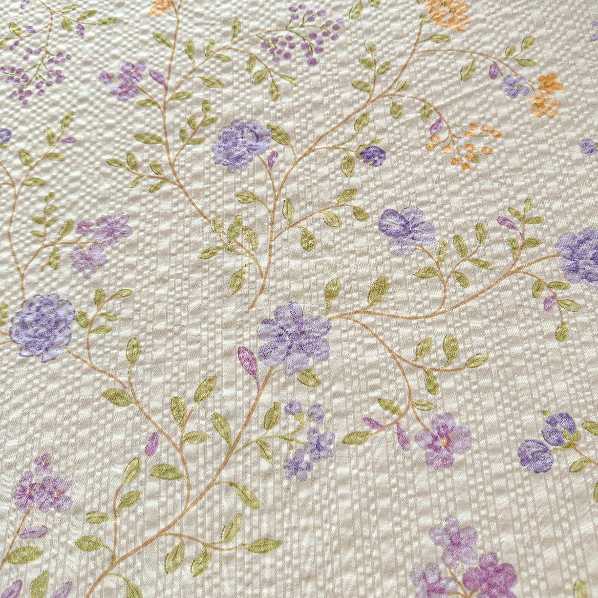 91家纺网 家纺一手货源 找家纺 悦织湾家纺 2026新款老粗布印花床单床笠床笠三两件套春秋学生宿舍单双人床笠 浪漫日记