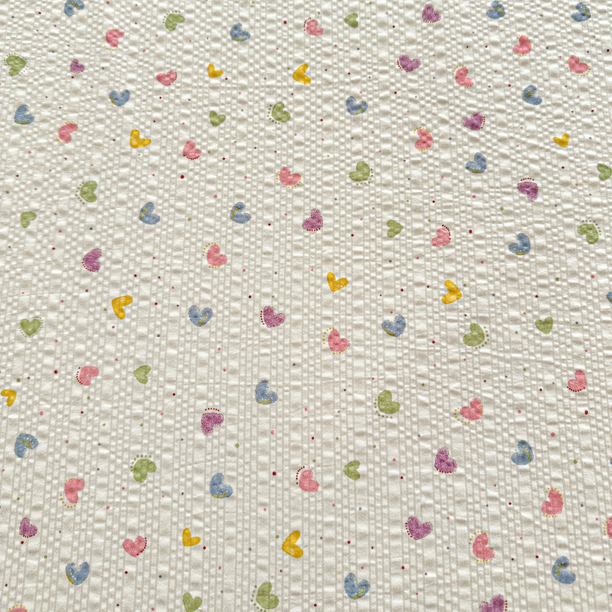 91家纺网 家纺一手货源 找家纺 悦织湾家纺 2026新款老粗布印花床单床笠床笠三两件套春秋学生宿舍单双人床笠 心心相印