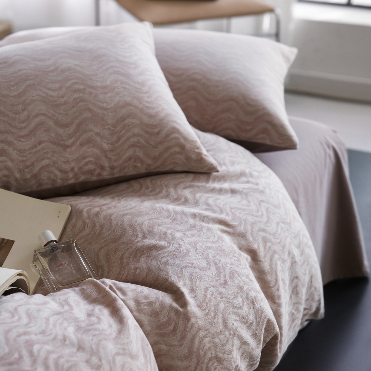 91家纺网 家纺一手货源 找家纺 （总）涞澳家纺 2026新款全棉纯棉色织提花四件套