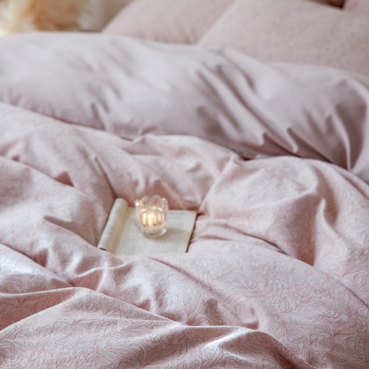 91家纺网 家纺一手货源 找家纺 涞澳家纺 2026新款全棉纯棉色织提花四件套 禾满